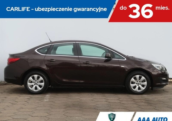 Opel Astra cena 44000 przebieg: 103693, rok produkcji 2015 z Sieraków małe 106